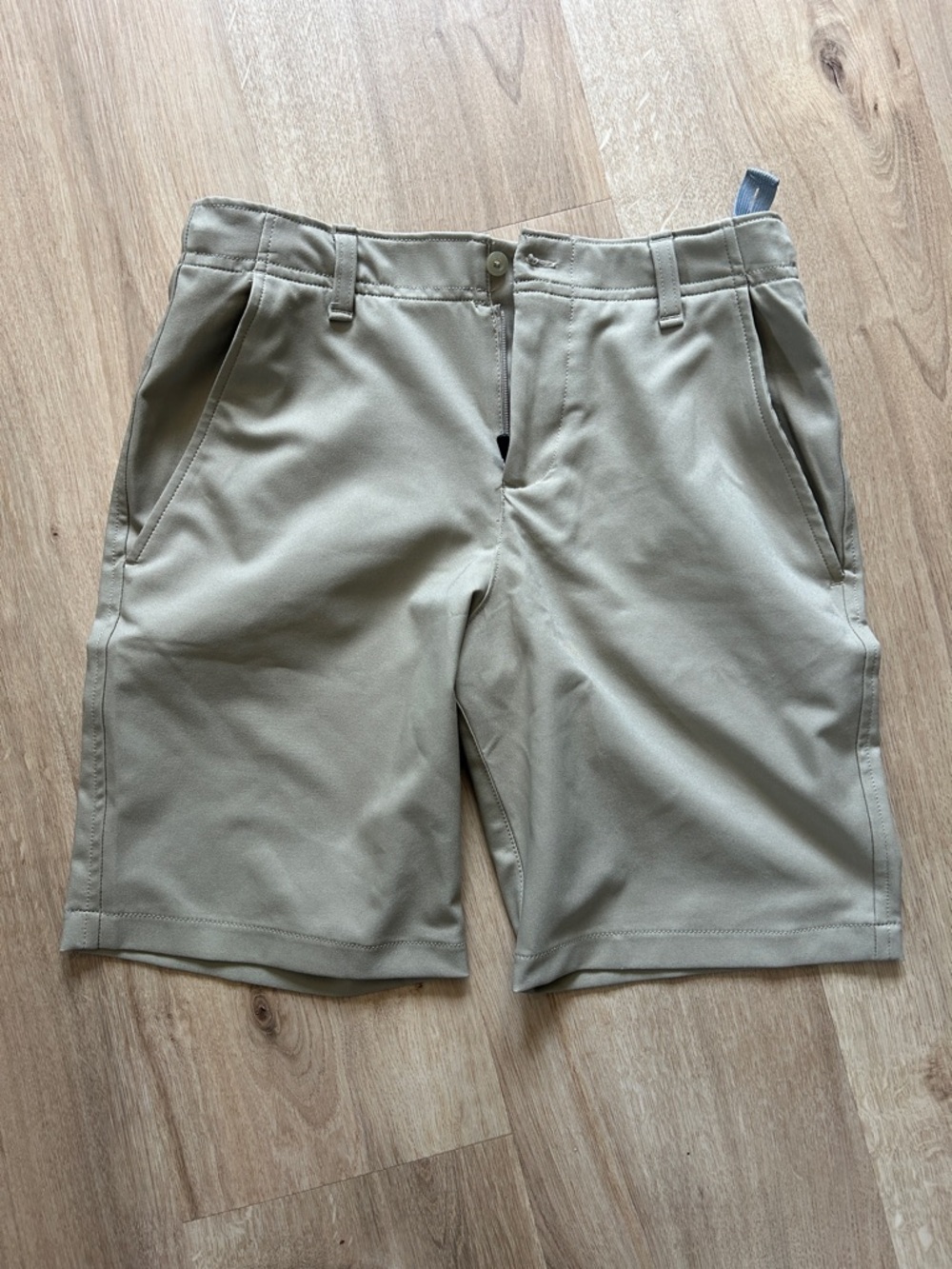 Kids UA  Performance Golf Shorts - Khaki